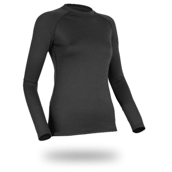 Футболка  женская Atila/ дл. рукав/ шерсть 160/ черный