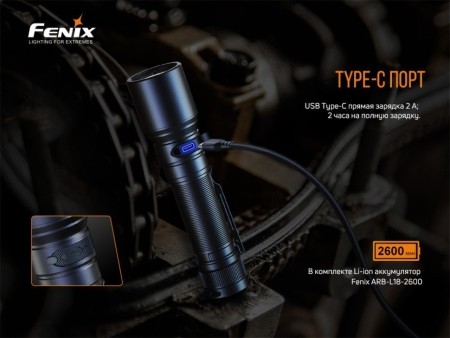 Уцененный товар Фонарь Fenix C6 V3.0 (вскрыт, повреждена упаковка)