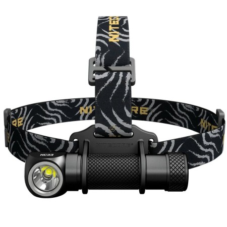 Уцененный товар Фонарь налобный  Nitecore HC33 Cree XPH35 HD(Полн. комплект. Состояние хорошее. Упаковка надорвана)