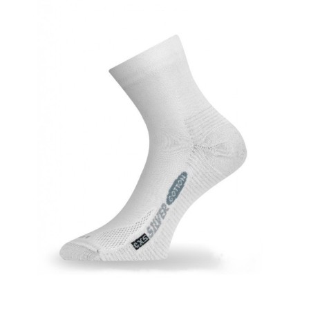 Носки Lasting  CXS 001, cotton+polyamide, белый