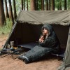 Ультралёгкий спальный мешок Naturehike CNK2350WS023 M320 хлопковый с капюшоном весна осень камуфляжный