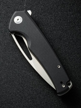 Уцененный товар Складной нож SENCUT Mims 9Cr18MoV Steel Satin Finished Handle G10 Black(Витринный образец, не родная упаковка)