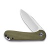 Складной нож CIVIVI Elementum D2 Steel Satin Finished Handle G10 Green