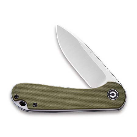 Складной нож CIVIVI Elementum D2 Steel Satin Finished Handle G10 Green