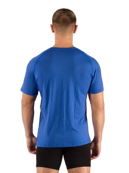 Футболка  мужская Quido/ кор. рукав/ шерсть 160/ синий