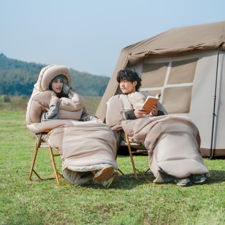 Спальный мешок Naturehike CNK2350WS026 PS300 облегченный коричневый, 6976507664240