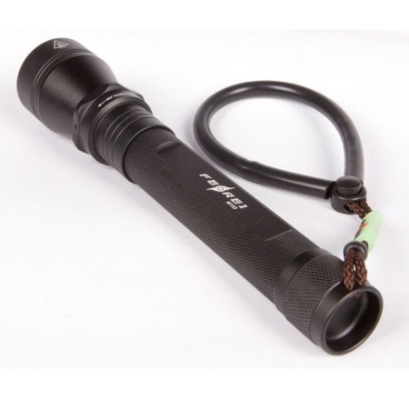Уцененный товар Фонарь для дайвинга Ferei W152 CREE XM-L (холодный свет диода)(Новый. Полный комплект. Упаковка потрепан)