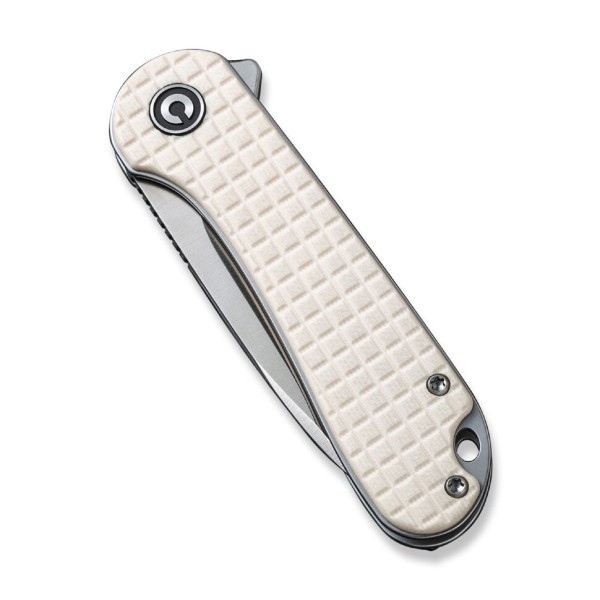 Складной нож CIVIVI Elementum D2 Steel Satin Finished Handle G10 Ivory