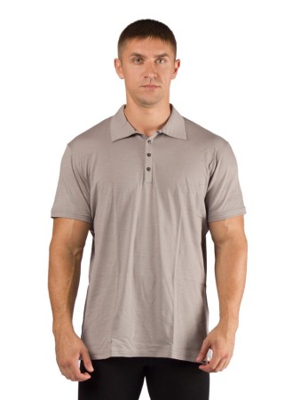 Футболка  мужская DINGO/ кор. рукав/ шерсть 160/ серый