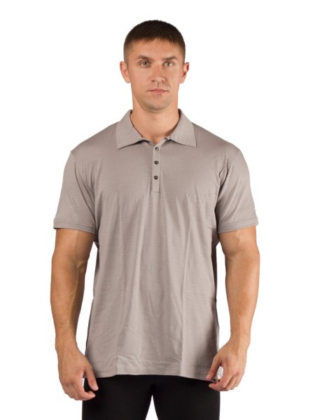 Футболка  мужская DINGO/ кор. рукав/ шерсть 160/ серый