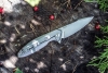 Нож складной Ruike P128-SF серый (Вскрытая, поврежден. упаковка)