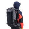 Рюкзак Naturehike Rock Series NH19BP095 60L+5L с рамой, dyneema,  черный, 6927595761649