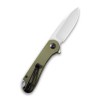 Складной нож CIVIVI Elementum D2 Steel Satin Finished Handle G10 Green