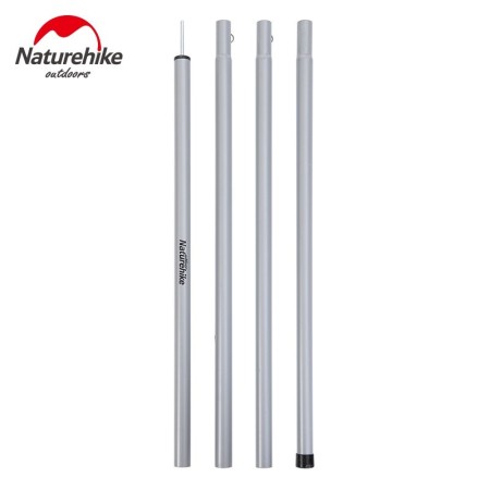 Стойки для тента Naturehike NH20PJ041 стальные 2,0 м 4 секции (2шт), 6927595749562