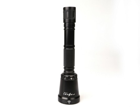 Уцененный товар Фонарь для дайвинга Ferei W158II, черный(Новый. Полн. комплект)