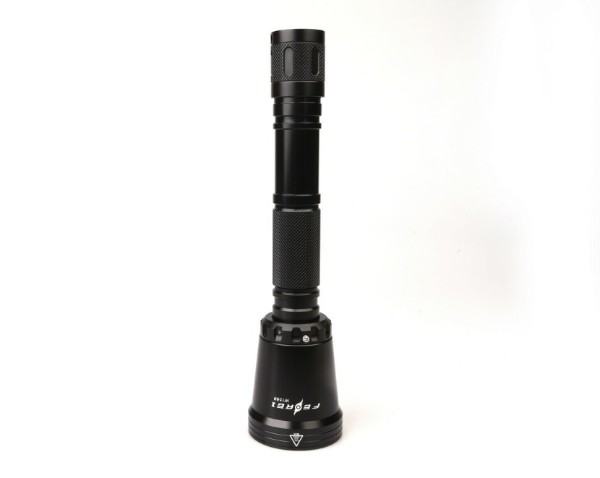 Уцененный товар Фонарь для дайвинга Ferei W158II, черный(Новый. Полн. комплект)