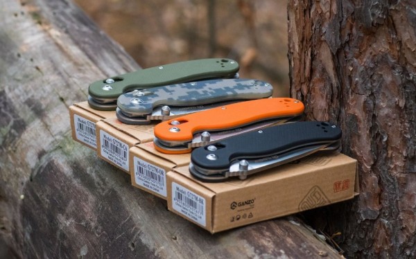 Нож складной Ganzo G727M-BK черный