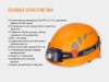 Фонарь Fenix налобный HL40R Cree XP-LHIV2 LED серый 600 люмен