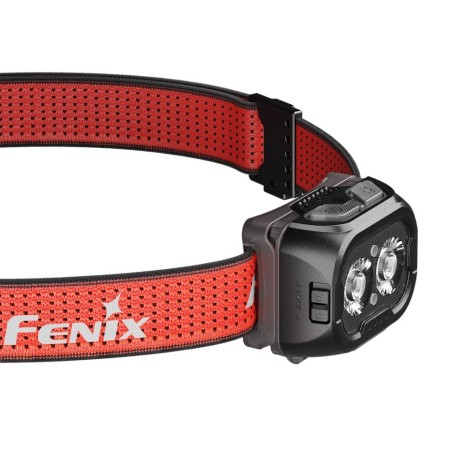 Налобный фонарь Fenix HL18R-T V2.0 черный с красным ремешком