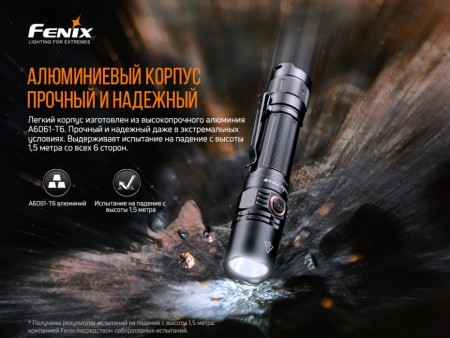 Фонарь Fenix тактический PD35 V3.0 зеленый 1700 люмен