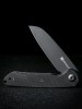 Складной нож SENCUT Kyril 9Cr18MoV Steel Black Stonewashed Handle G10 Black