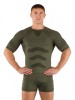 Футболка мужская Abel/ кор. рукав/ синтетика/ зеленый