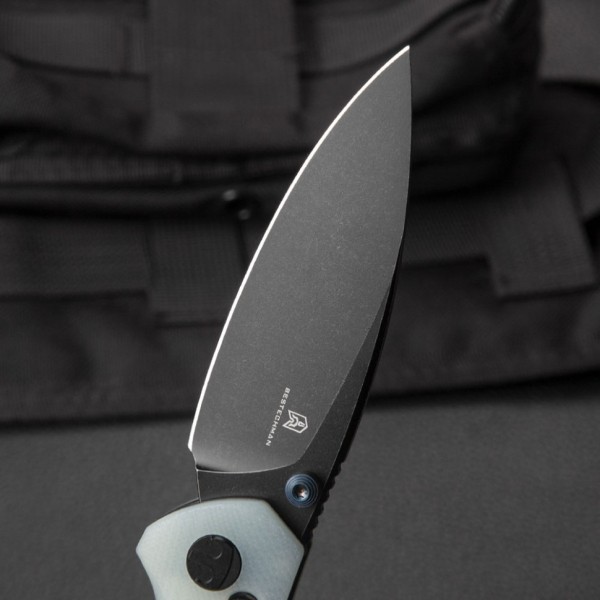 Нож Bestechman Ronan сталь 14C28N, рукоять G10 нефритовая