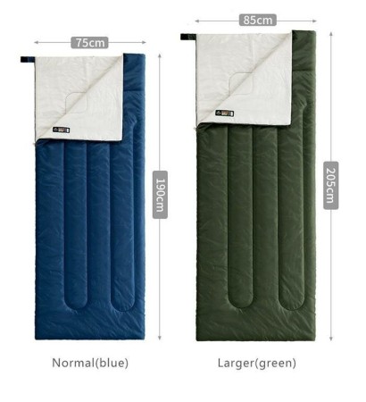 Мешок спальный конверта Naturehike  H150 NH19S015-D модернизированный хлопковый хаки, 6927595737637