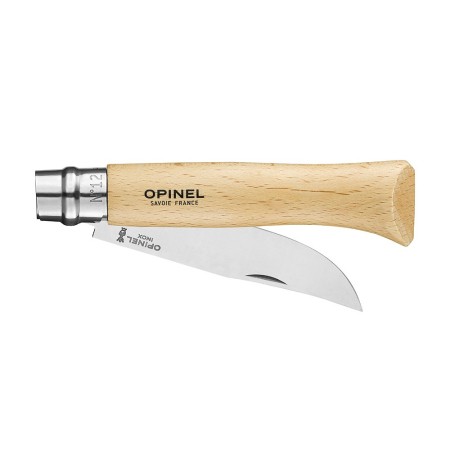 Нож Opinel №12, нержавеющая сталь, рукоять из бука, 001084