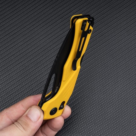 Нож складной SRM Mirage 239X-GY желтый