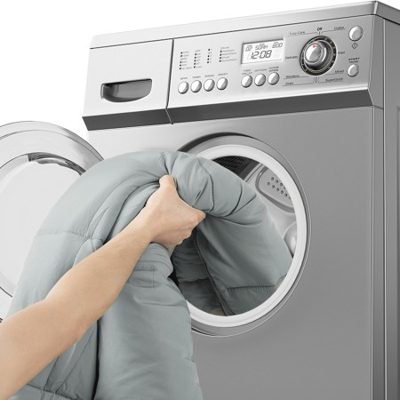 Спальный мешок Naturehike CNK2350WS023 MS500 с капюшоном, серый, молния слева