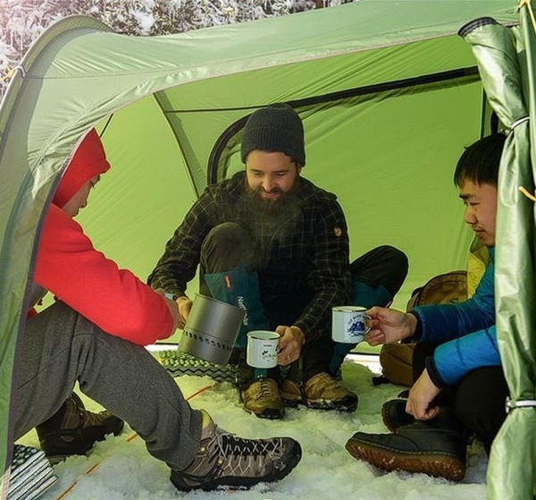 Палатка двухместная Naturehike Opalus NH20ZP001,зеленая, 6927595748961