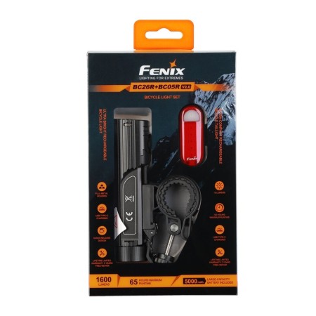 Велофара Fenix BC26R+BC05R V2.0
