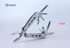 Мультитул Ganzo G112 (19 в 1) серебристый