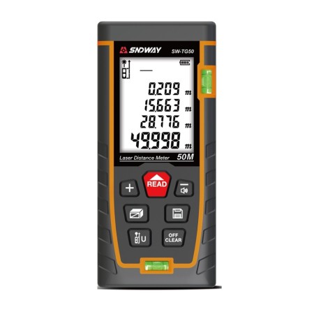 Лазерный дальномер SNDWAY SW-TG70 70м (Витрин. образец. Утеряна крышка б/отсека)