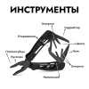 Уцененный товар Мультитул Ganzo G104SBEx (11 в 1)(На одной рукояти вместо крестовой отвертки установлена вторая плоская)