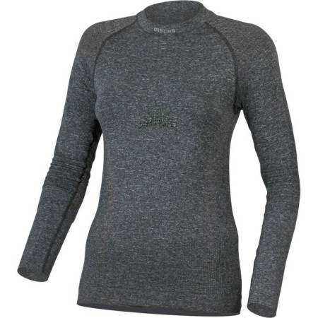 Футболка  женская TELA/ дл. рукав/ cинтетика / черная