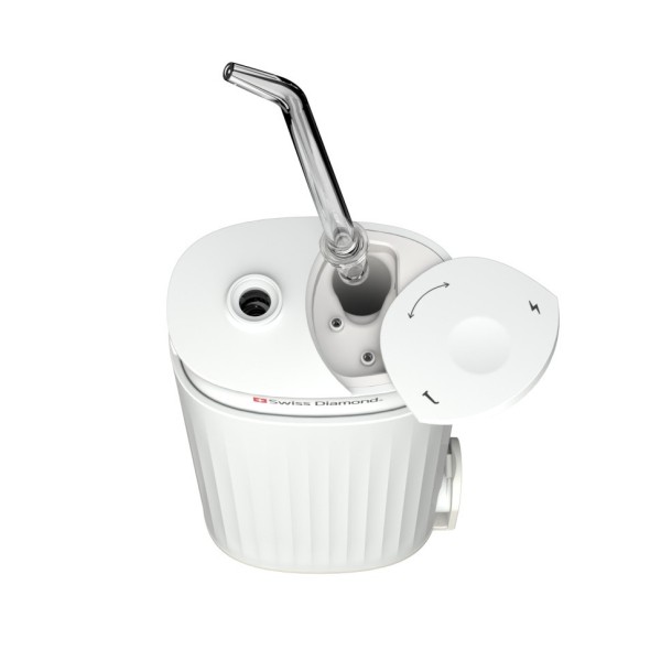 Портативный ирригатор для полости рта Swiss Diamond SD-WF15301W (150 мл, 2 насадки, цвет белый)
