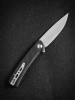 Складной нож SENCUT Neches 10Cr15CoMoV Steel Satin Handle G10 Black