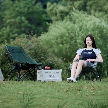 Кресло Naturehike Moon Chair CNK23JU0001 складное серый, 6976023929786