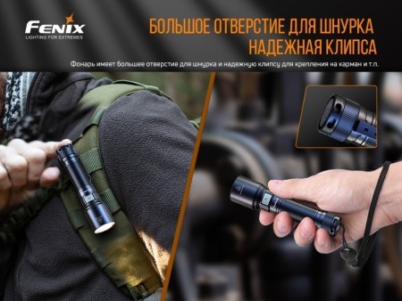 Уцененный товар Фонарь Fenix C6 V3.0 (вскрыт, повреждена упаковка)