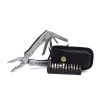 Мультитул Ganzo G201 (21 в 1) серебристый