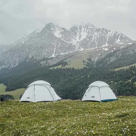 Палатка Naturehike Bealock CNK2350WS011 двухместная серая, 6976507661607