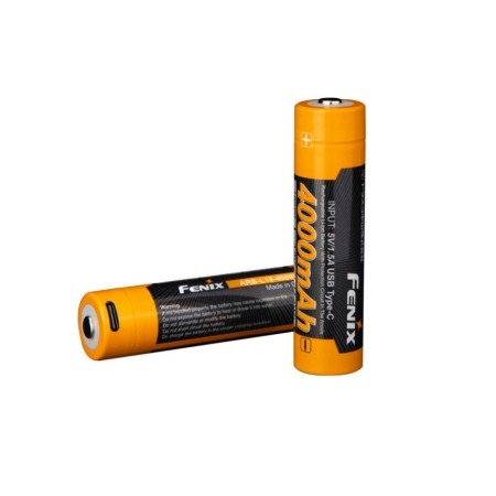 Аккумулятор 18650 Fenix ARB-L18-4000U Rechargeable Li-ion Battery с разъемом для USB