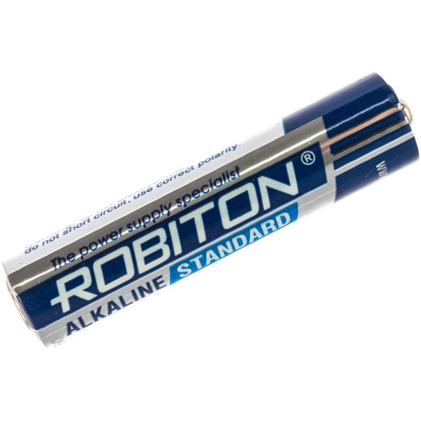 Элемент питания ROBITON STANDARD LR03 BULK20, в упак 20 шт, 13982 цена за 1 шт