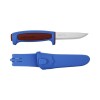 Нож Morakniv Basic 546 лимитированный 2025 нержавеющая сталь, пласт. ручка (синяя) красная вставка