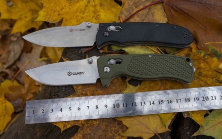 Нож Ganzo G724M зеленый, G724M-GR