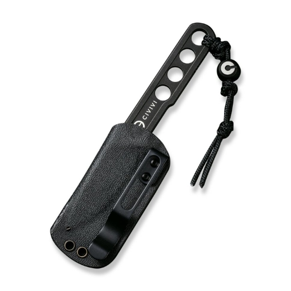 Нож CIVIVI Fixed Blade Circulus сталь 10Cr15CoMoV, рукоять из нержавеющей стали с каменной (Вскрытая, поврежден. упаковка)