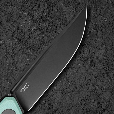 Нож Bestechman Mini Dundee сталь D2, рукоять G10 мятная