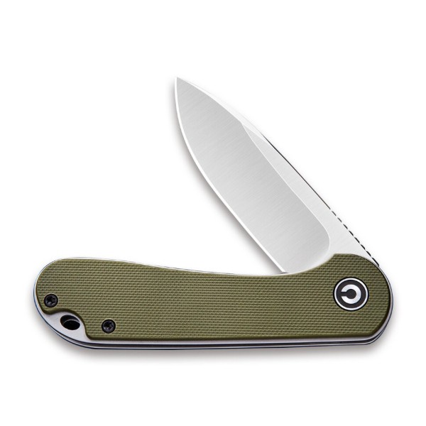 Уцененный товар Складной нож CIVIVI Elementum D2 Steel Satin Finished Handle G10 Green(Вскрытаяупаковка)